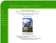 Tablet Screenshot of eastbarrechurch.org